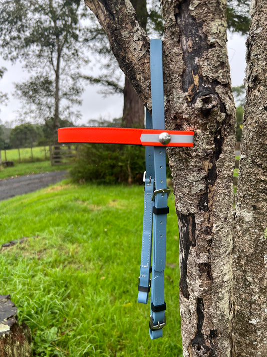 Biothane®️Endurance Bridle, 2 part bridle, deluxe bridle, trekking bridle, bridle. Equestrian, horse tack, endurance tack, biothane tack, bitless bridle, trekking bridle, horse, equine, beta biothane, beta