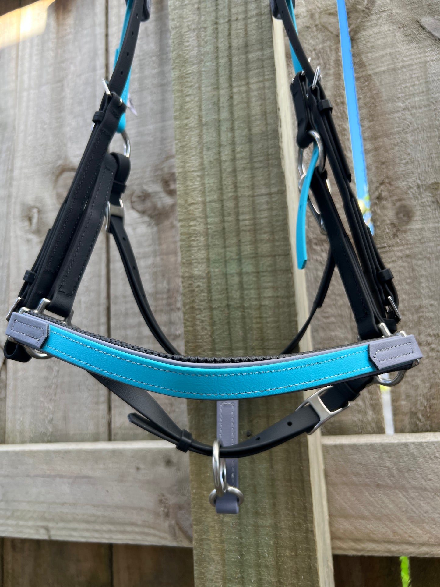 Brida LS Deux - Negro, Azul Claro y Gris