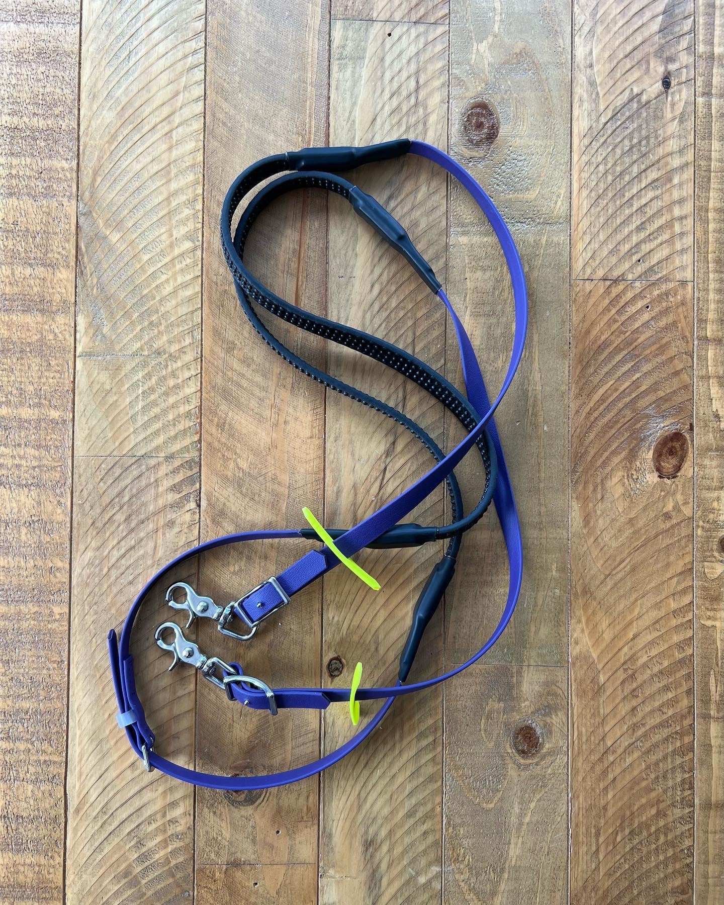 Sagte greep teuels - Violet & Fluro geel