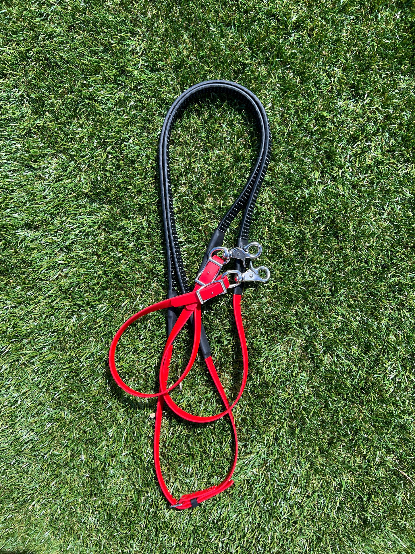 Riendas Soft Grip - Rojas