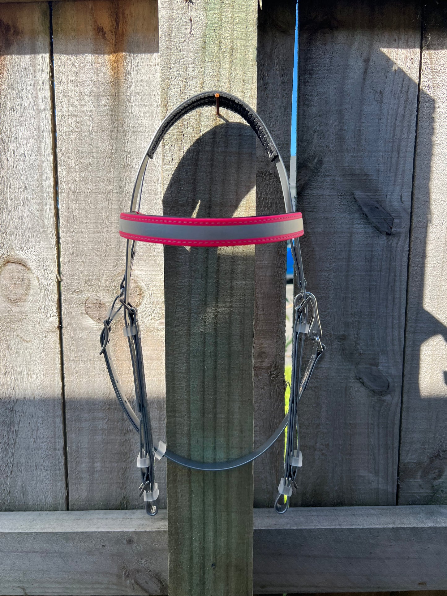 Reflektiewe Race-toom - Reflektiewe Pienk & Silwer