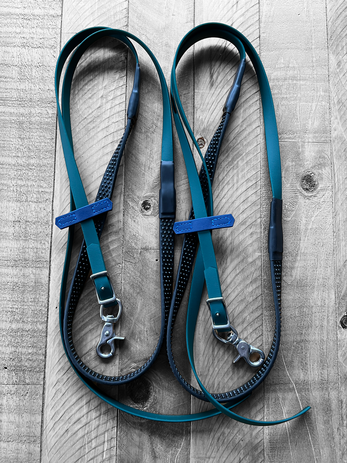 Split Reins Soft Grip - Verde Cazador