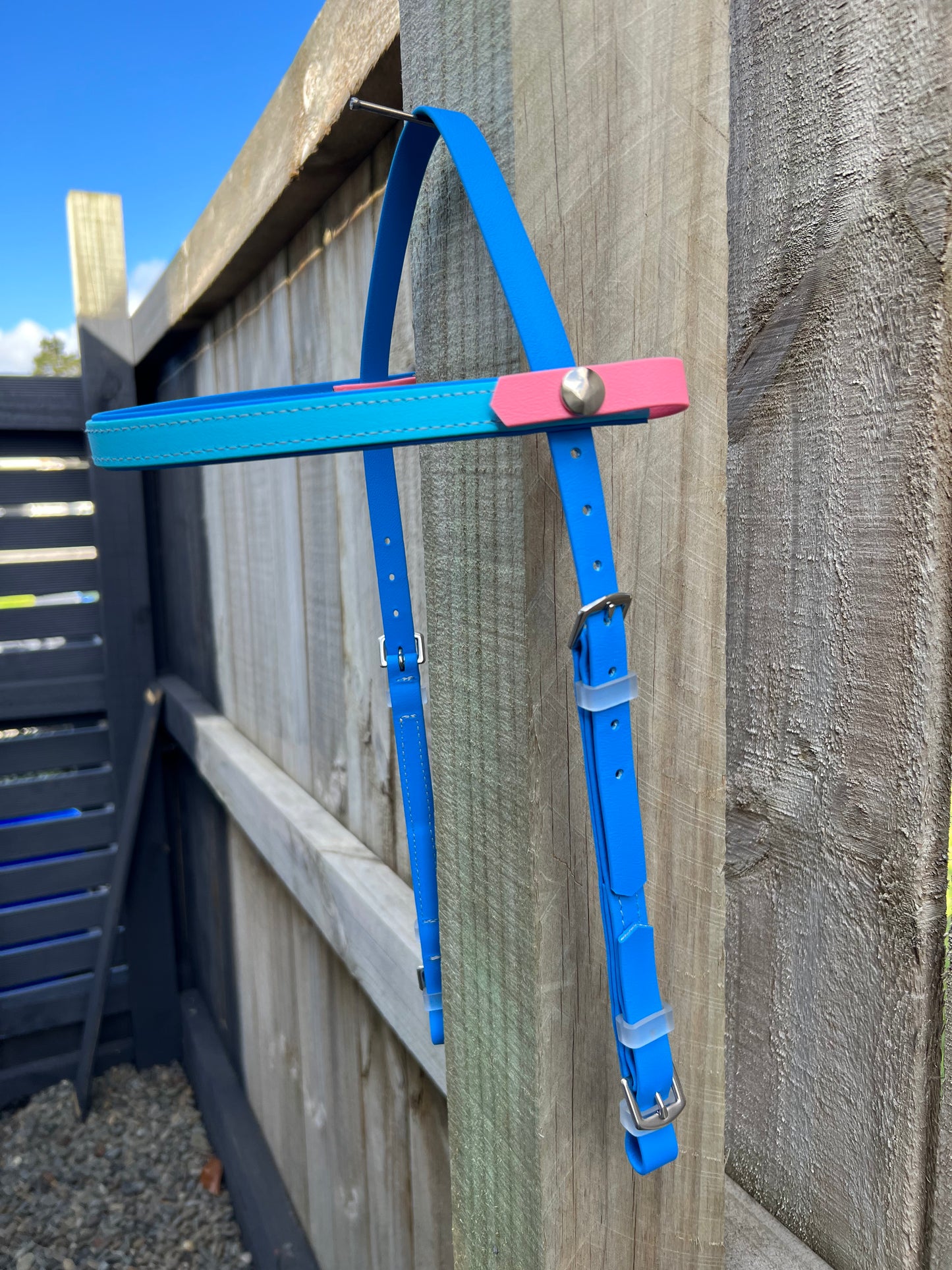 Brida LS Deux - Azul claro, azul cian con un toque de rosa pastel