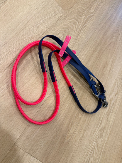 LS BioThane®️ Reins - Choose Your Own Grip