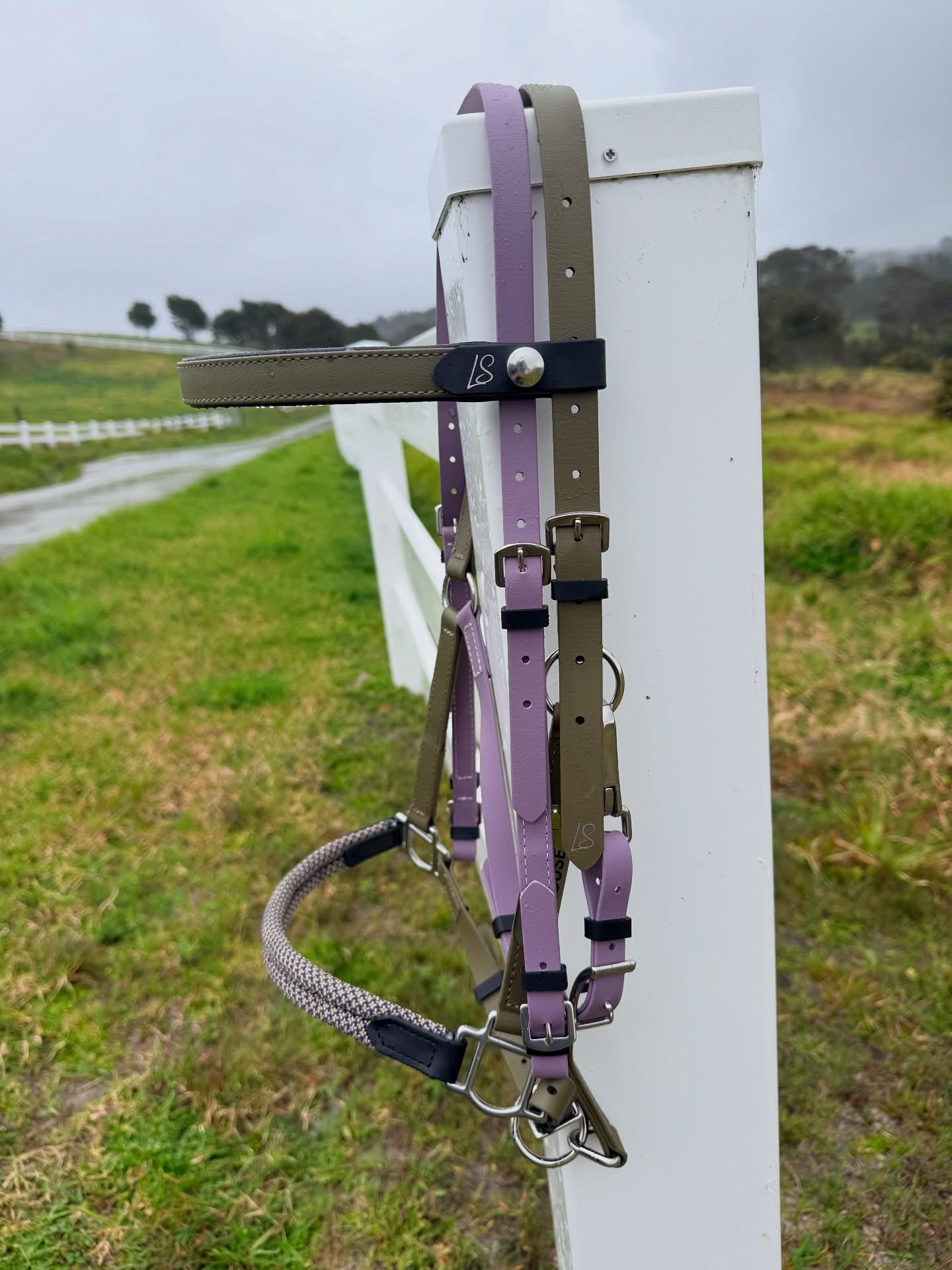 LS Crossover©️ Deux Endurance 2-Part Bridle with Rope Noseband
