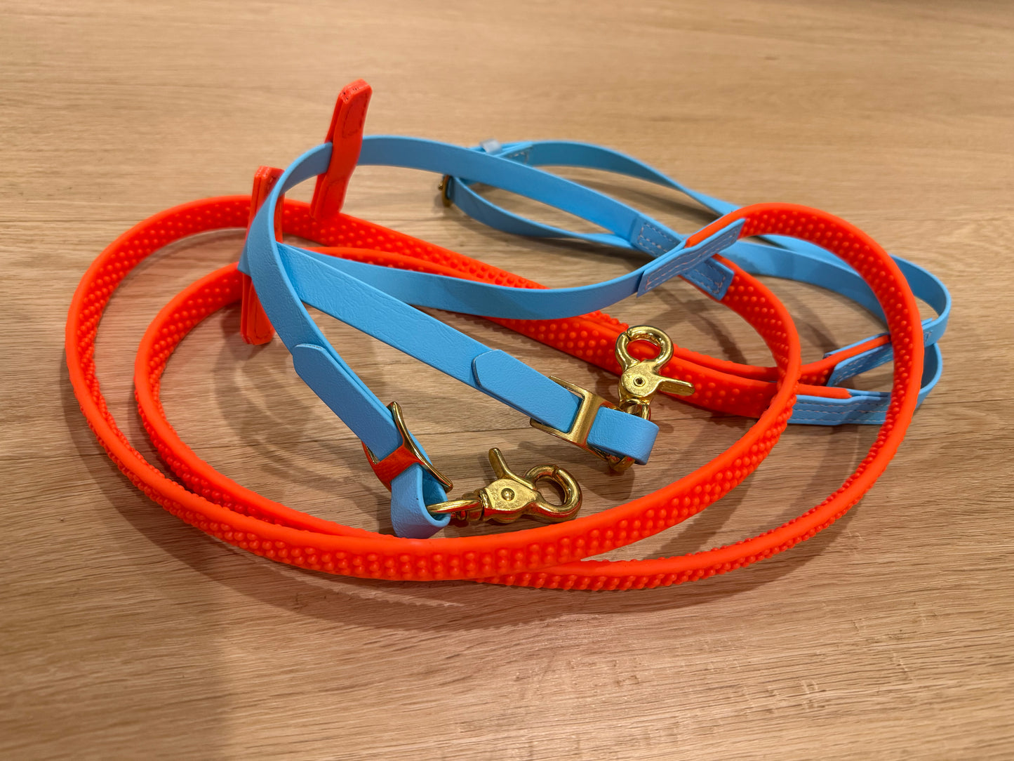 LS BioThane®️ Reins - Choose Your Own Grip