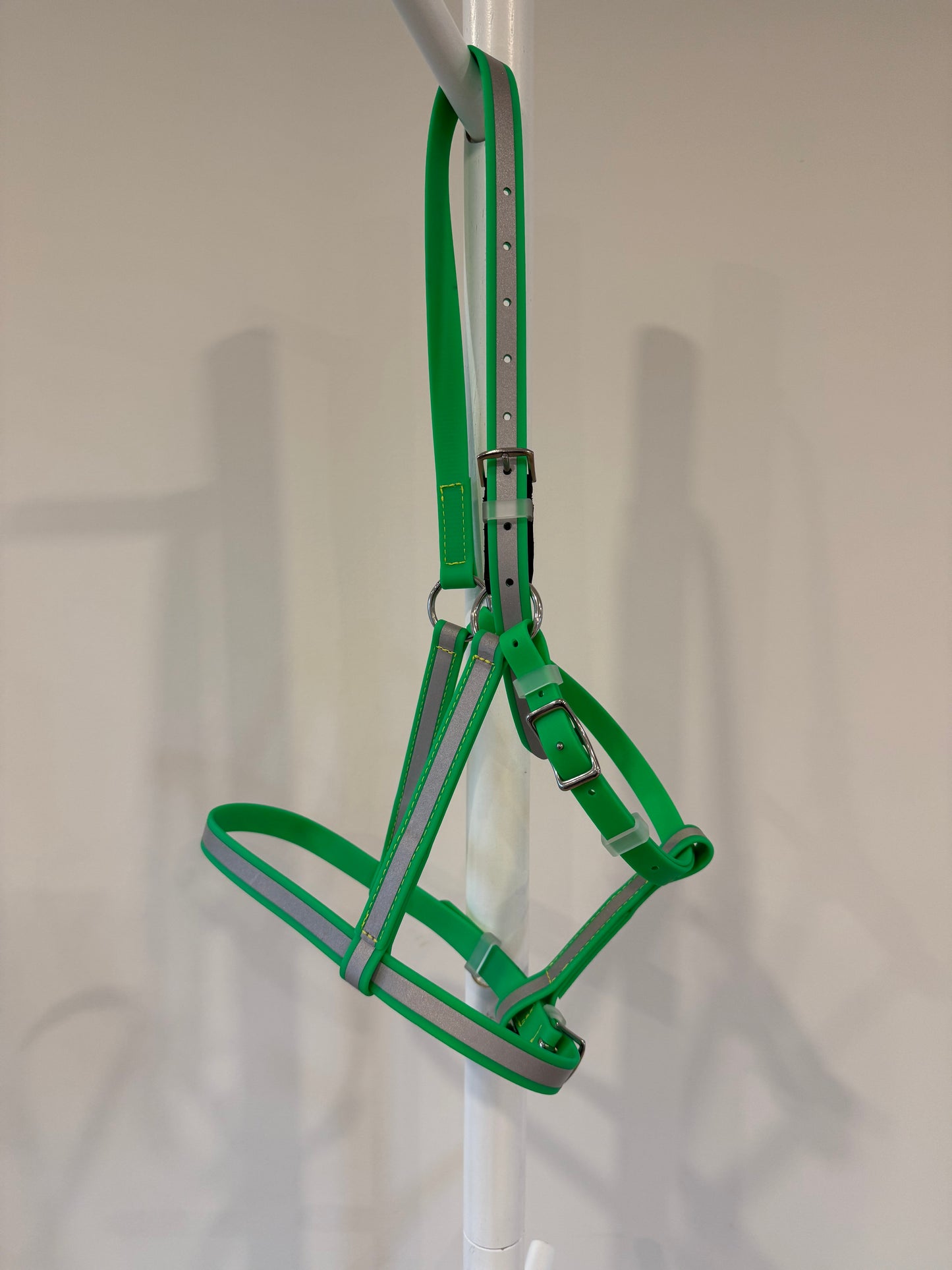 LS Reflective Breakaway Halter - Bright Green