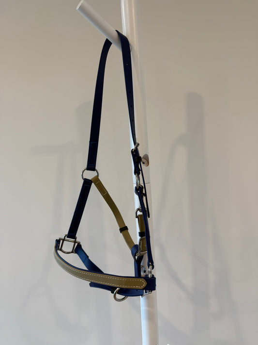 LS Deux Halter - Navy & Beige