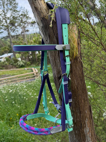 LS Crossover©️ Deux Endurance 2-Part Bridle with Rope Noseband