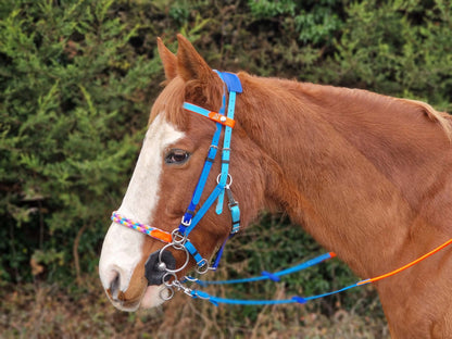 LS Crossover©️ Deux Endurance 2-Part Bridle with Rope Noseband
