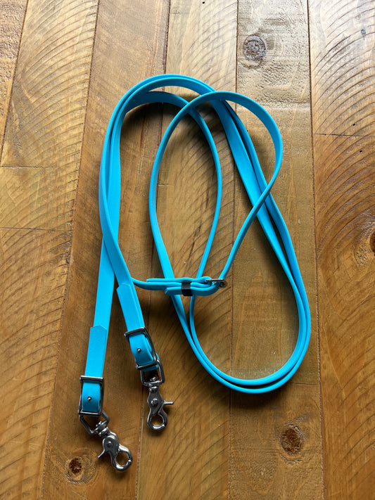 Riendas - Full BioThane - Azul claro