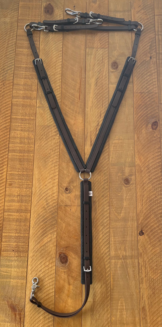 Opgestopte borsplaat - Donkerbruin