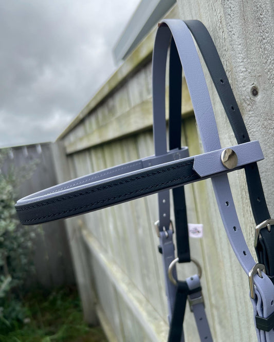 LS Deux Bridle - Black & Grey